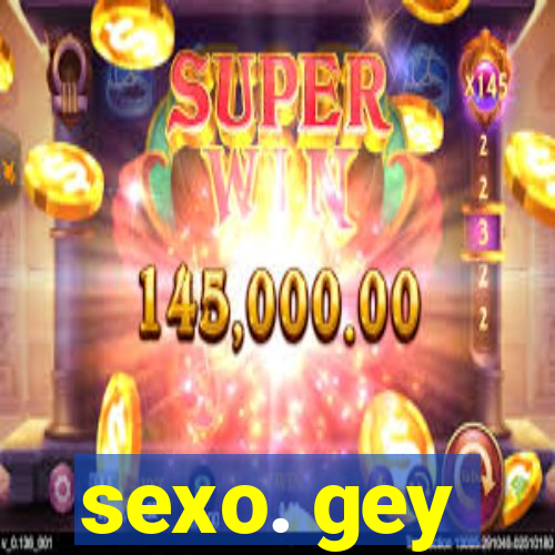 sexo. gey